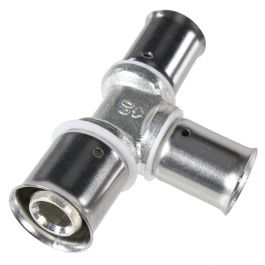 Té Multicouche à sertir inégal Ø16x2,0 - Ø20x2,0 - Ø16x2,0