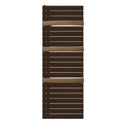 Sèche-serviette mixte Arborescence Smart brown/bronze 750W - 1350 x 600 mm - collecteur à droite - Finimetal