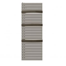 Sèche-serviette mixte Arborescence Smart light/brown 1000W - collecteur à droite - 1650 x 600 mm - Finimetal