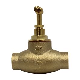 Robinet d'arrêt NF à souder pour tube cuivre Ø18 sans purge - WATTS