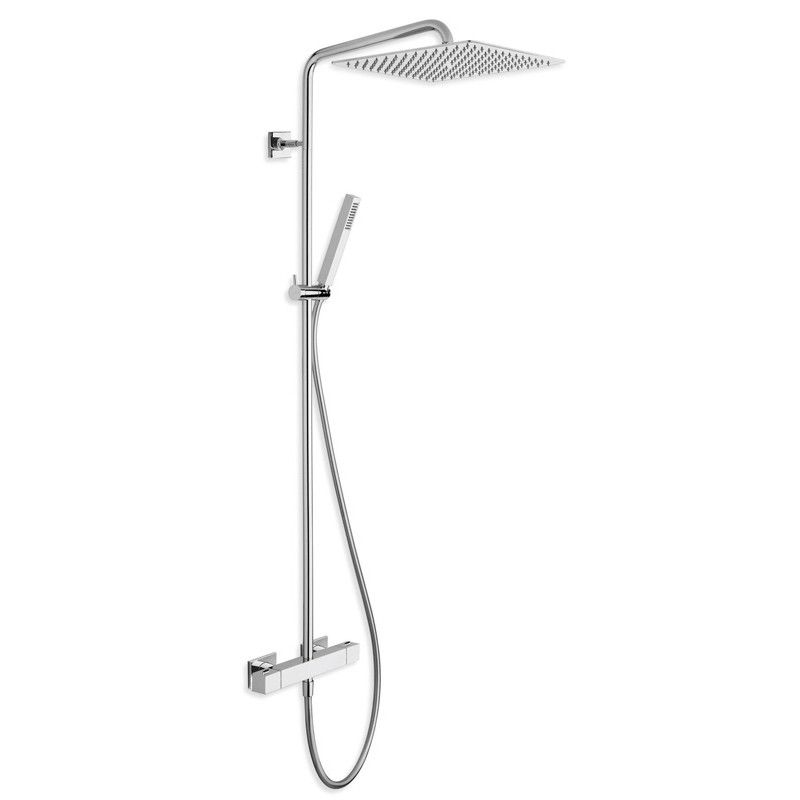 Colonne de douche thermostatique QUADRI 300 NF Cristina Ondyna QD48651
