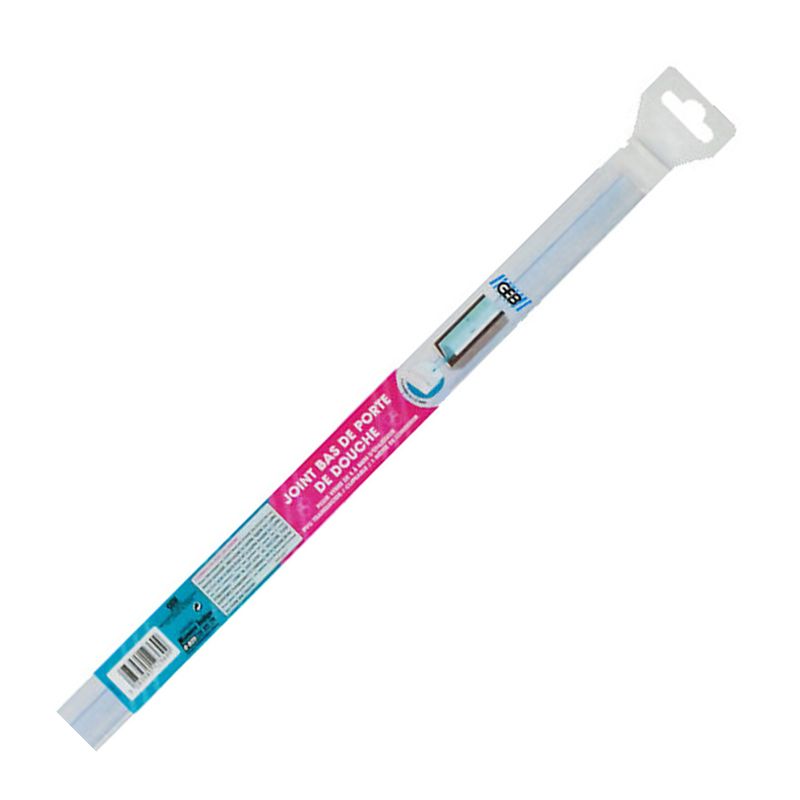 Joint De Porte De Douche Universel SURFOU – 2 X 100 Cm – Compatible Verre 6 à 8 Mm – Étanchéité Optimale – Facile à Installer – PVC Durable