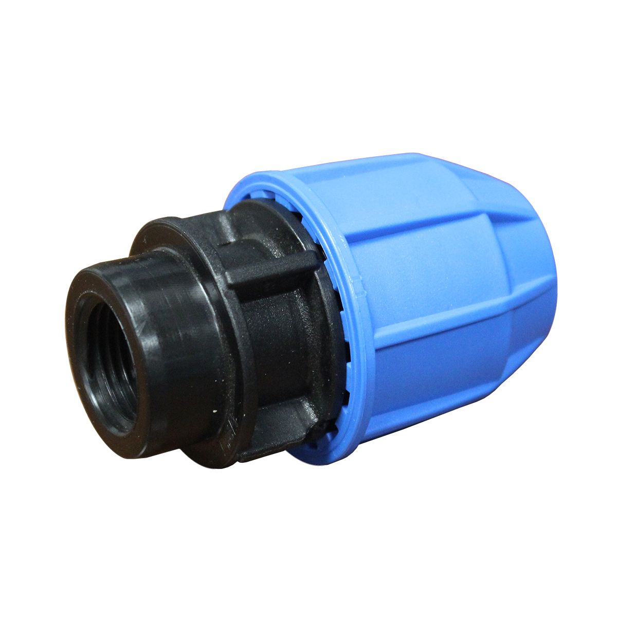 Raccord Coudé Plastique Taraudé Kiwa - Pour Tube PE 20mm (15x21 = 1/2") - Neuf Avec étiquette