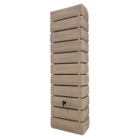 Récupérateur à eau mural Wood 300 litres imitation bois clair