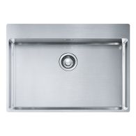 Évier Box Inox Slimtop BXX210-68 - 715 x 510 x 200 mm - Sous meuble 80 cm - Franke