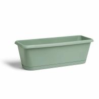 Jardinière CHORUS Vert laurier, 58,8 x 18,8 x 16,1 cm, 11,6 L - EDA