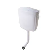 Réservoir wc double débit 3/6L semi-bas - Regiplast
