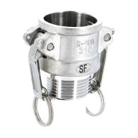 Raccord rapide à cames inox coupleur mâle B - 1''1/2 (40/49)