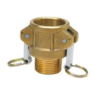 Raccord rapide à cames laiton coupleur mâle B - 3/4'' (20/27)