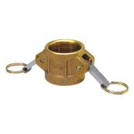 Raccord rapide à cames laiton bouchon coupleur DC - 1/2'' (15/21)