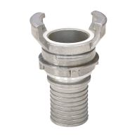 Raccord symétrique aluminium à douille annelée réduite à verrou avec collerette DN80 - SFERACO