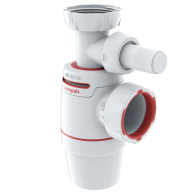 Siphon évier NF Ø40 NEO AIR Wirquin avec prise de machine à laver - Wirquin