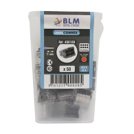 50 Bornes de connexion 8 fils 0,2 à 2,5 mm² - BLM