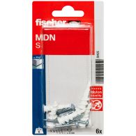 6 chevilles MDN Ø12 x 30 mm – mini GK - Fischer