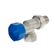 Robinet équerre inversée thermostatisable Mâle Femelle 1/2