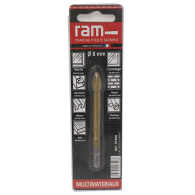 Foret pour carrelage et verre 8 x 80 mm - RAM