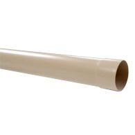 Tube de descente gouttière 25 - Ø80 sable 4 m - First Plast