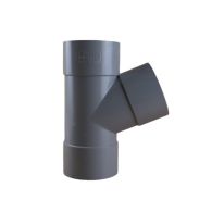 Culotte PVC 67°30 Femelle Femelle Ø100 - First Plast