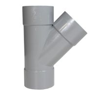 Culotte PVC 45° Femelle Femelle Ø50 - First Plast