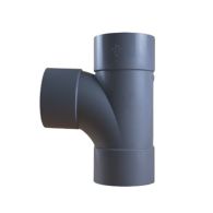 Té pied de biche PVC 87°30 Femelle Femelle Ø100 - First Plast