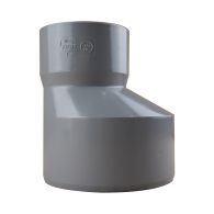 Réduction PVC excentrée Mâle Femelle 125/80 - First Plast