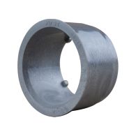 Réduction PVC incorporée Mâle Ø50 Femelle Ø40 - First Plast