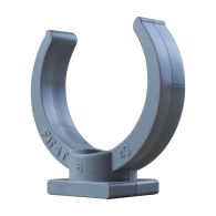 Collier lyre pour tube PVC Ø40 - First Plast