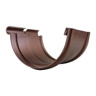 Jonction longue BI-SYSTEM PVC 25 demi-ronde - Aspect cuivre - First Plast