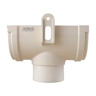 Naissance centrale BI-SYSTEM PVC 25 sortie Ø80 - sable - First Plast