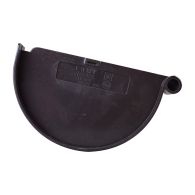 Fond de naissance pour gouttières PVC 25 - marron - First Plast