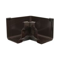 Angle intérieur 90° PVC BEST carré - marron - First Plast