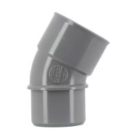 Coude PVC évacuation Ø40 Mâle Femelle 30° - Nicoll