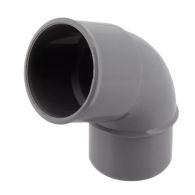 Coude PVC évacuation Ø40 Mâle Femelle 67°30 - Nicoll