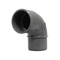 Coude PVC évacuation Ø40 Mâle Femelle 87°30 - Nicoll