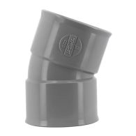 Coude PVC évacuation Ø50 Femelle Femelle 20° - Nicoll