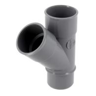 Culotte PVC évacuation Ø40 Mâle Femelle 45° - Nicoll