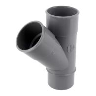 Culotte PVC évacuation Ø50 Mâle Femelle 45° - Nicoll