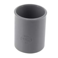 Manchon PVC à butée Femelle Femelle Ø40 - Nicoll