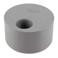 Tampon de réduction PVC gris Mâle Ø103 / Femelle Ø40 - Nicoll