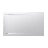 Receveur de douche extra plat en Stonex® Aquos - 1600x900mm - Blanc