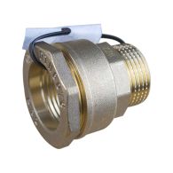 Manchon laiton droit PEHD Ø32 Mâle 1