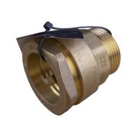 Manchon laiton droit PEHD Ø40 Mâle 1-1/4