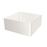 Retenue d'isolant pour trappe de plafond 550x550x375mm - PVC rigide 3mm