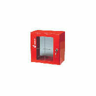 Coffret sous verre dormant pour vanne barrage gaz ou sécurité - 250x250x150 - Thermador