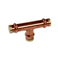 Bouton de meuble cuivre et laiton 