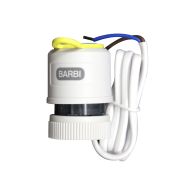 Tête électrothermique 230V-2 fils - puissance absorbée 2W - Filetage M30x1,5 - Blansol