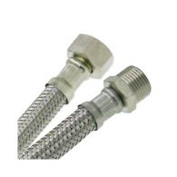 Flexible sanitaire Inox Ø intérieur 8mm Femelle 1/2