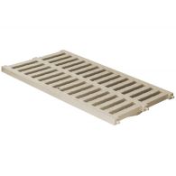 Grille renforcée 32,00 KN - PVC anti-choc - sable - 300 x 500 mm - First Plast