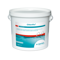 Seau de 5kg de galets Chlorilong Classic pour désinfection chlore piscine - Bayrol