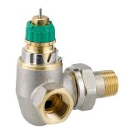 Corps de robinet radiateur angle à gauche 3/8